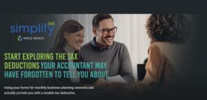 Couple talking to a tax planning professional