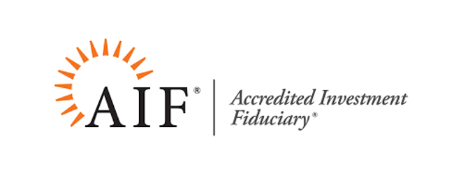 AIF Logo for Vance Wealth Awards and accreditations page