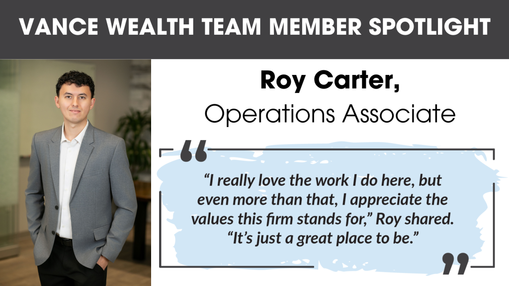 Roy Carter, Operations Associate