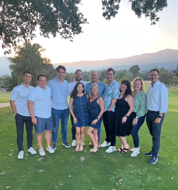 Vance Wealth leadership team and DFA facilitators during the Ojai retreat